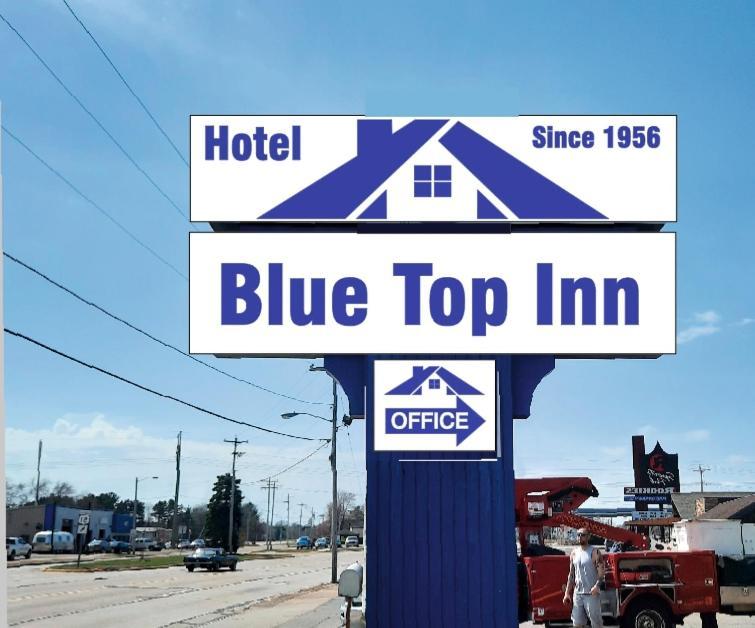 Hotel Blue Top Inn スティーブンスポイント エクステリア 写真